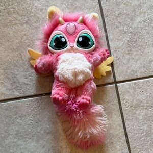 Magic Mixies Interactive Pink Plush 7" Works!